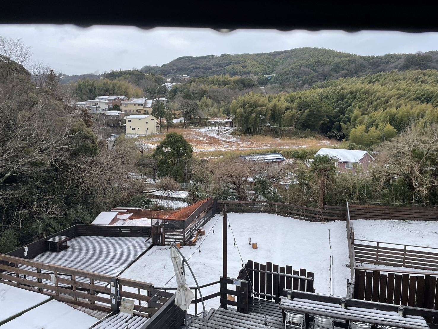 葉山での初冠雪｜湘南のライフスタイルブログ｜スターホームと楽しむ家